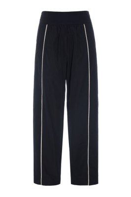Fukkura Piping Trousers Black 15107