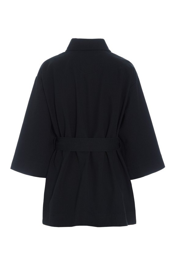 Hayato Long Jacket Black 15277