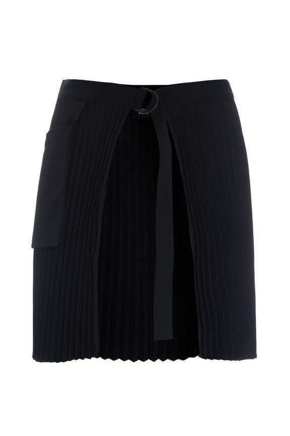 Yume Plissé Belt Black 15397