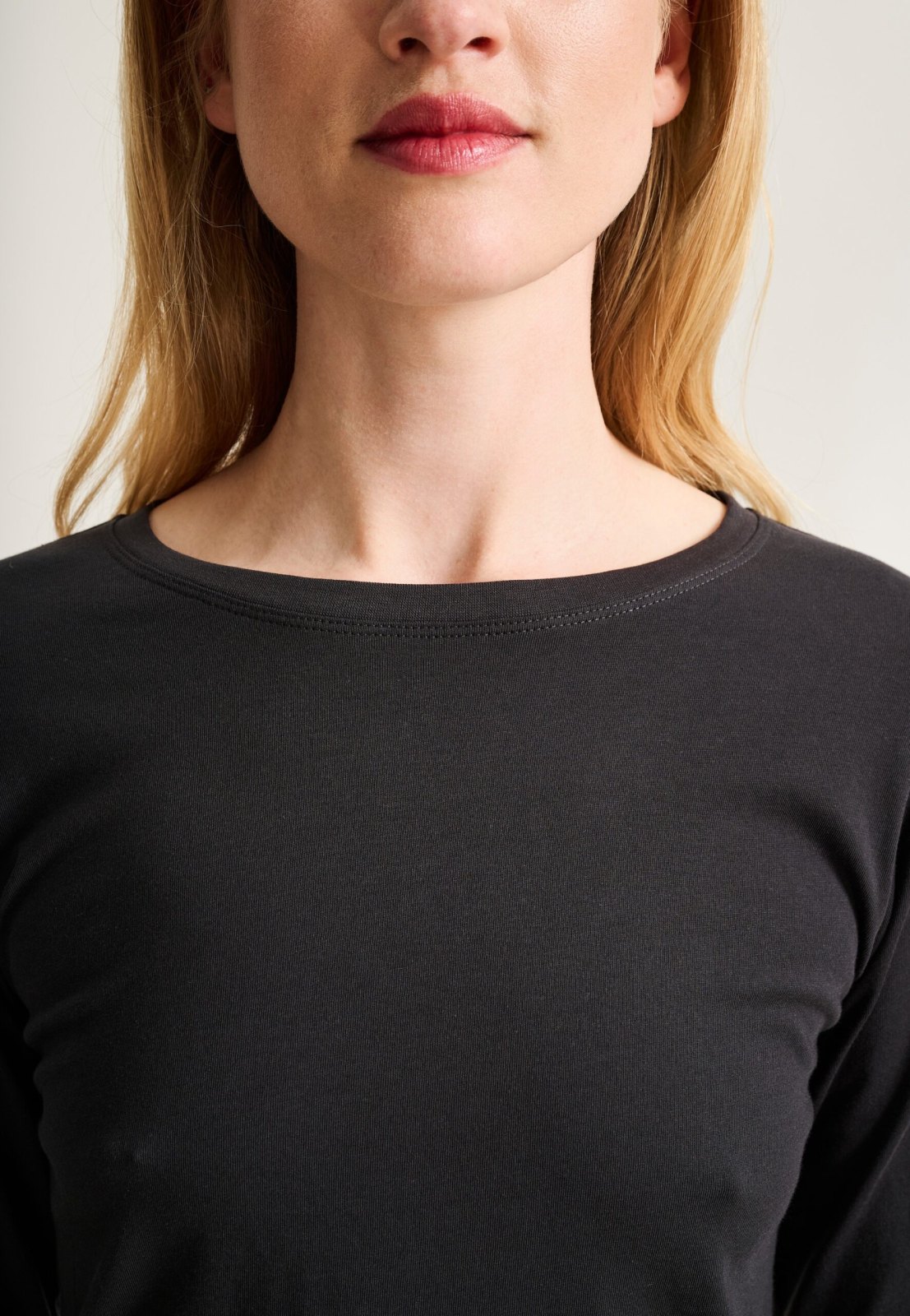 Osaka Organic Cotton Blouse Black 15320