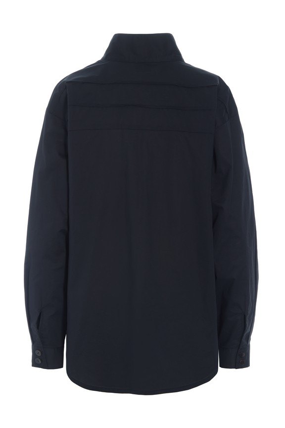 Core Cotton Pintuck Shirt Black 15303