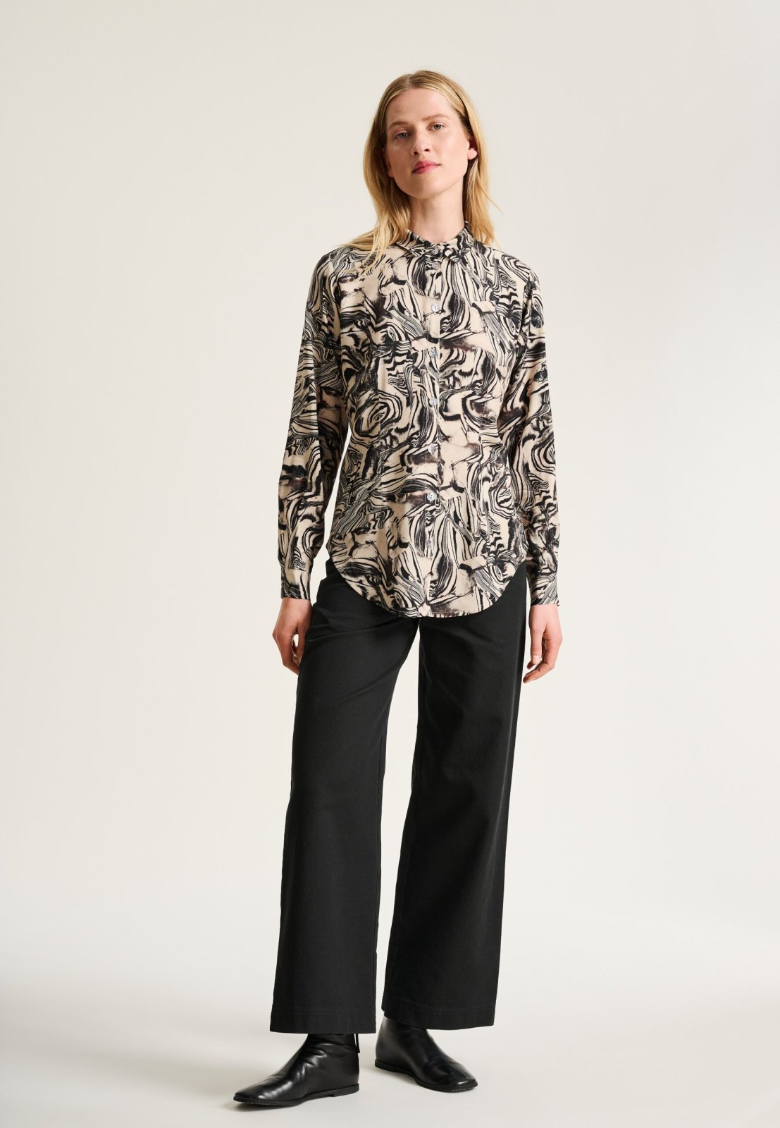 Iki Fsc Shirt With Collar Oysters 15295