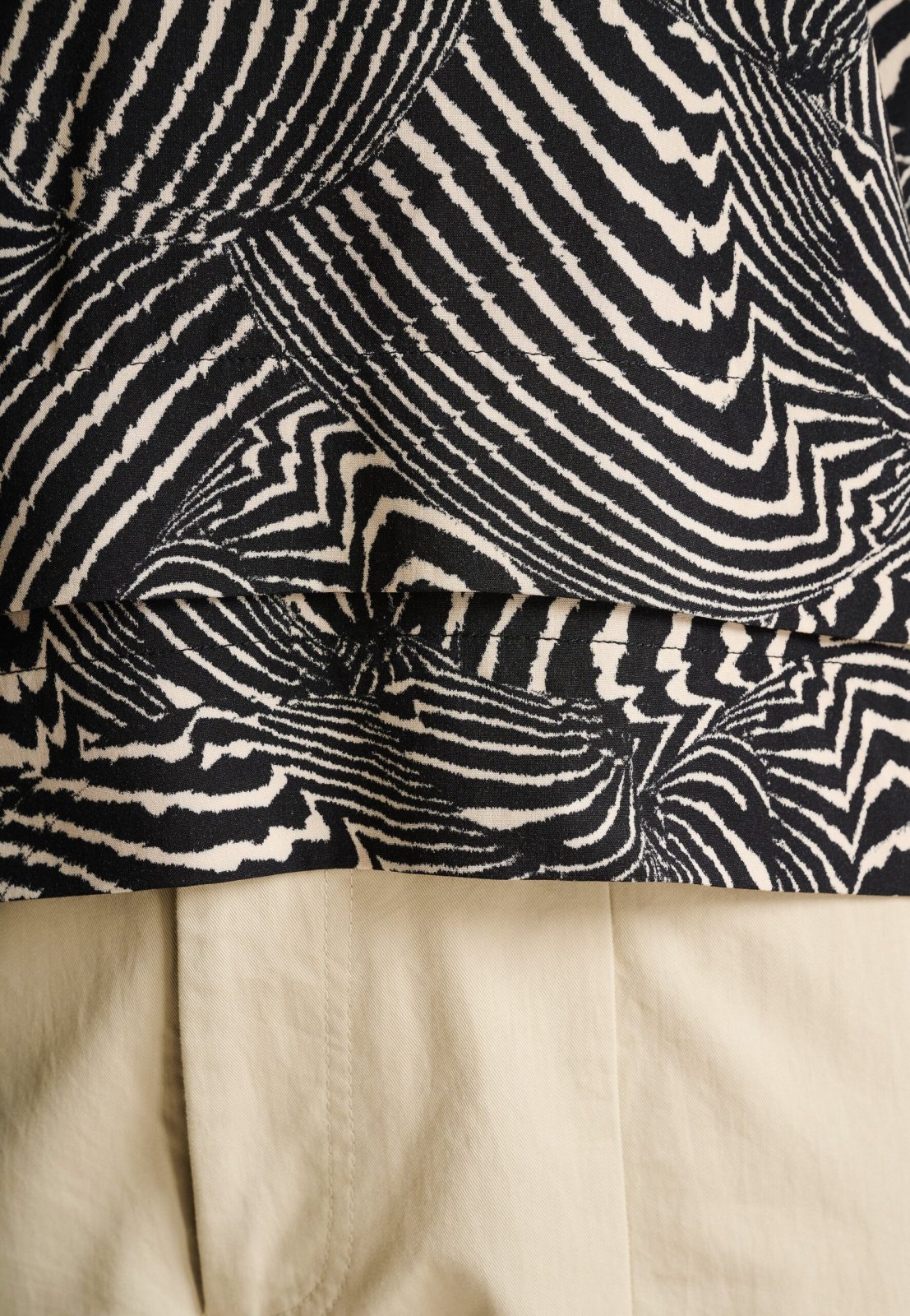 Iki Fsc Blouse Zebra Shell 15340