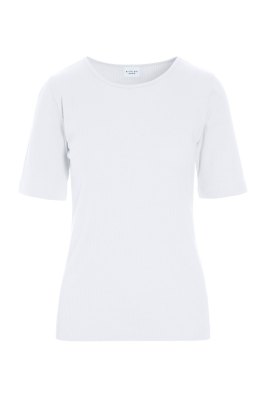 Naibu Rib Blouse White 15072