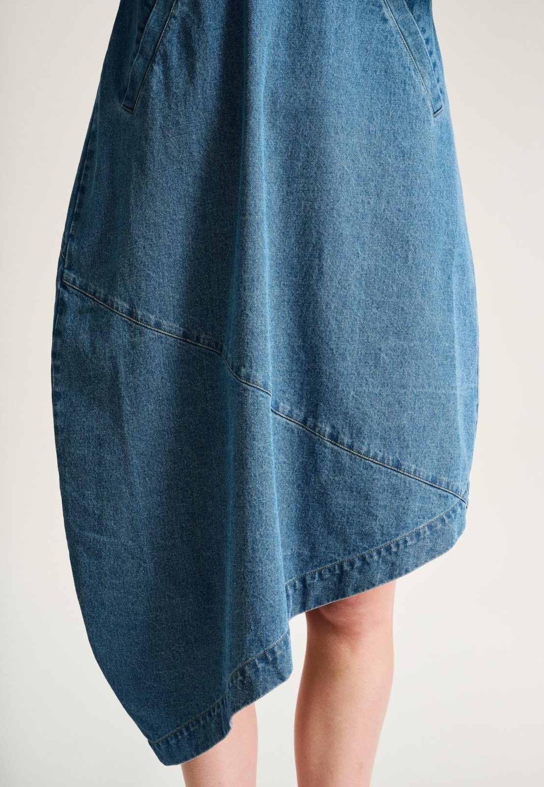 Hayato Dress Blue Denim 15275