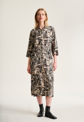 Iki Fsc Long Dress  Oysters 15294
