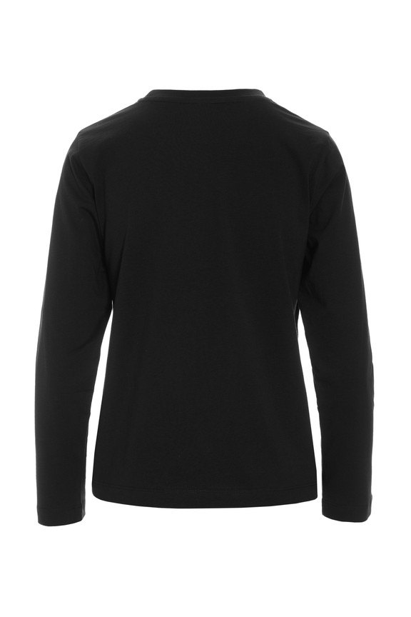 Osaka Organic Cotton Blouse Black 15320