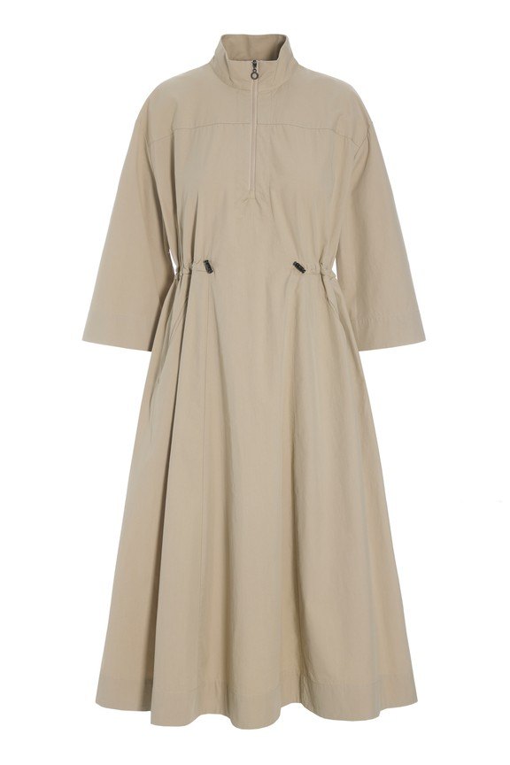 Tazuke Dress With Zipper Stone 15398