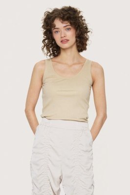 Naibu Rib Top Pale Pink 14457