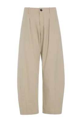 Tazuke Pintuck Trousers Stone 15401