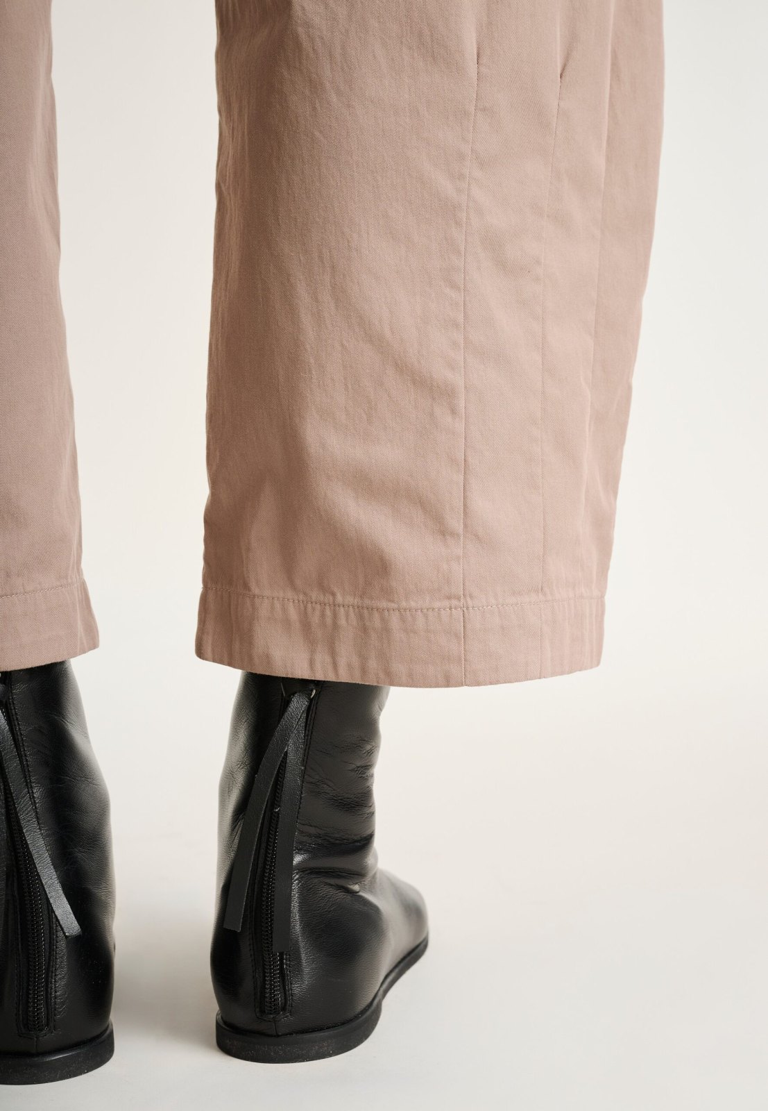 Tazuke Pintuck Trousers Deer 15401