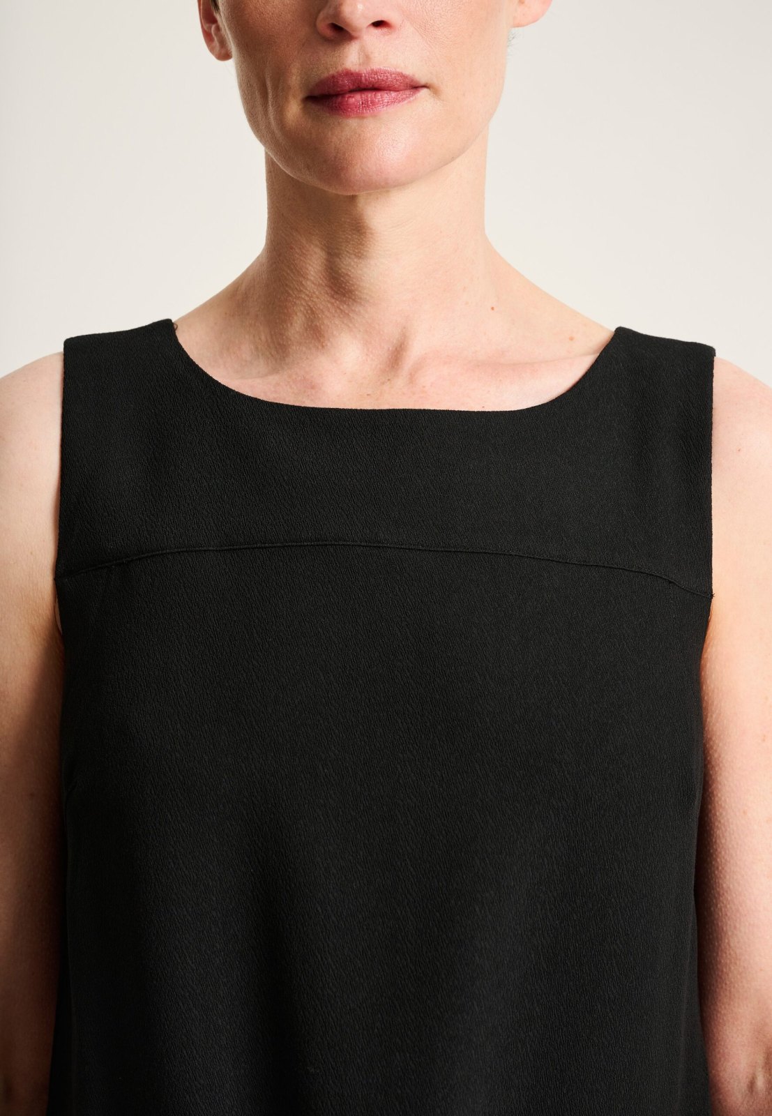 Sayaka Sleeveless Dress Black 15262
