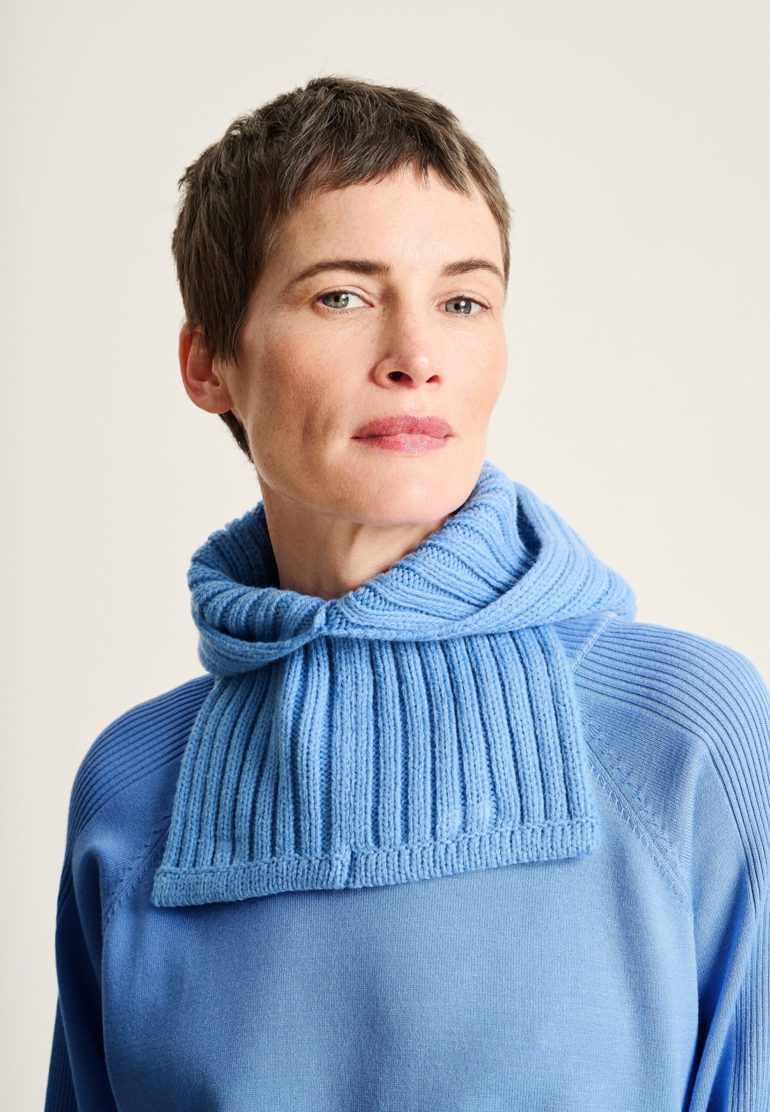 Akiko Raglan Blouse Lake Blue 15351