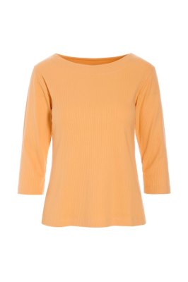 Naibu Rib 3/4 Sleeve Blouse Melon 15070