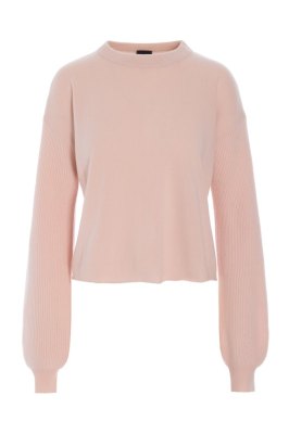 Kumo Cashmere Long Sleeved Blouse Dusty Rose 15347
