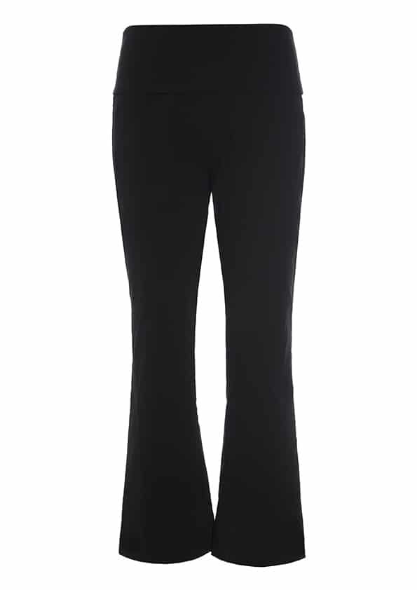 Magic Stretch flared trousers Black