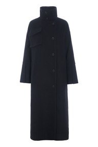 Nishin Long Coat Black 15437