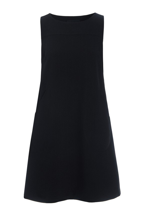 Sayaka Sleeveless Dress Black 15262