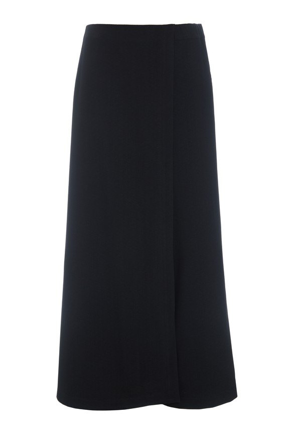 Sayaka Trousers with Skirt Black 15267