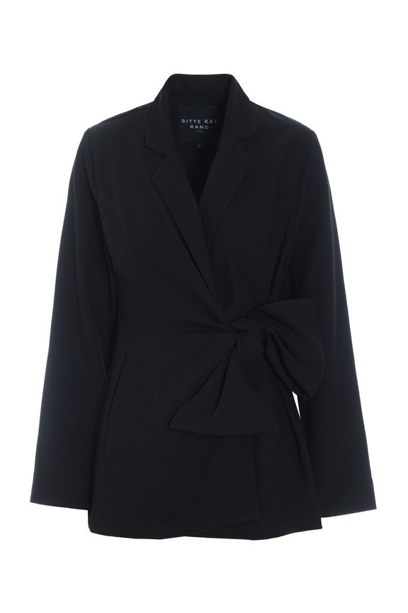 Sayaka Bow Jacket Black 15263
