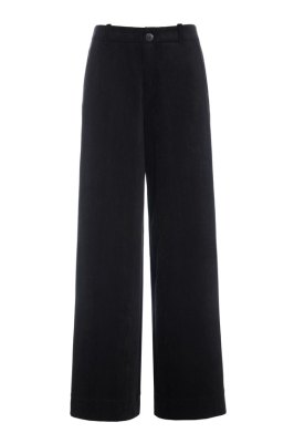 Shinji Long Straight Trousers Black 15389
