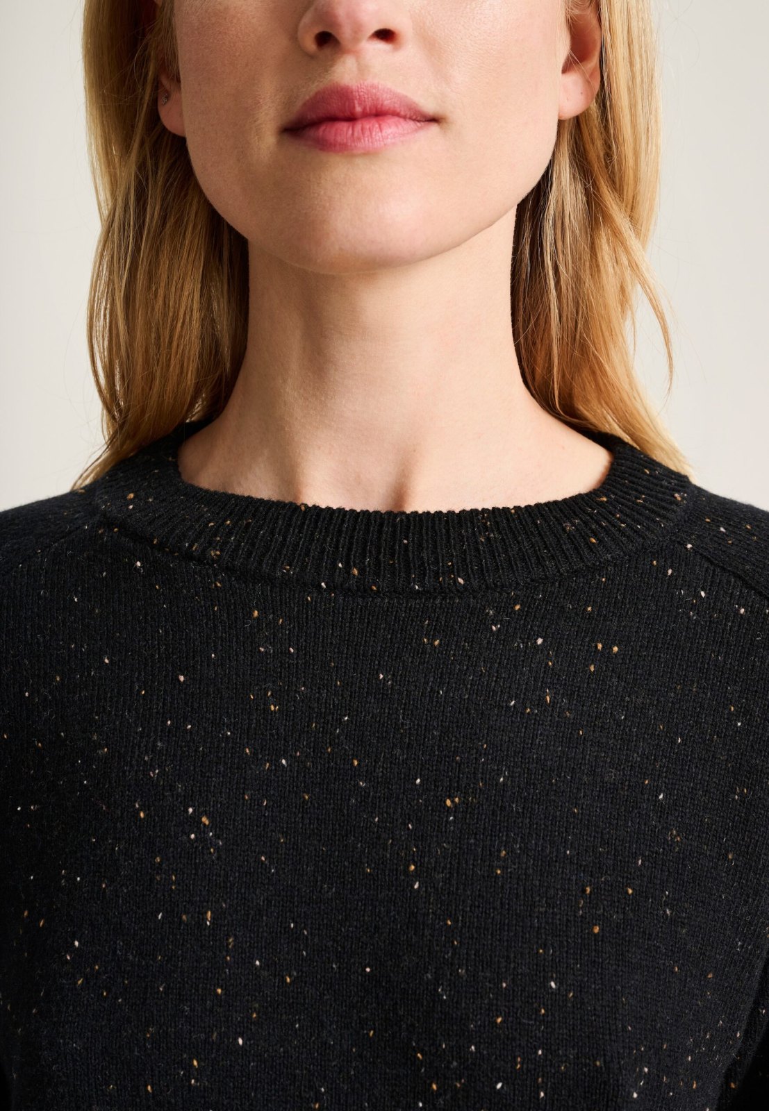 Shinabi Raglan Blouse Black with Sprinkles 15465