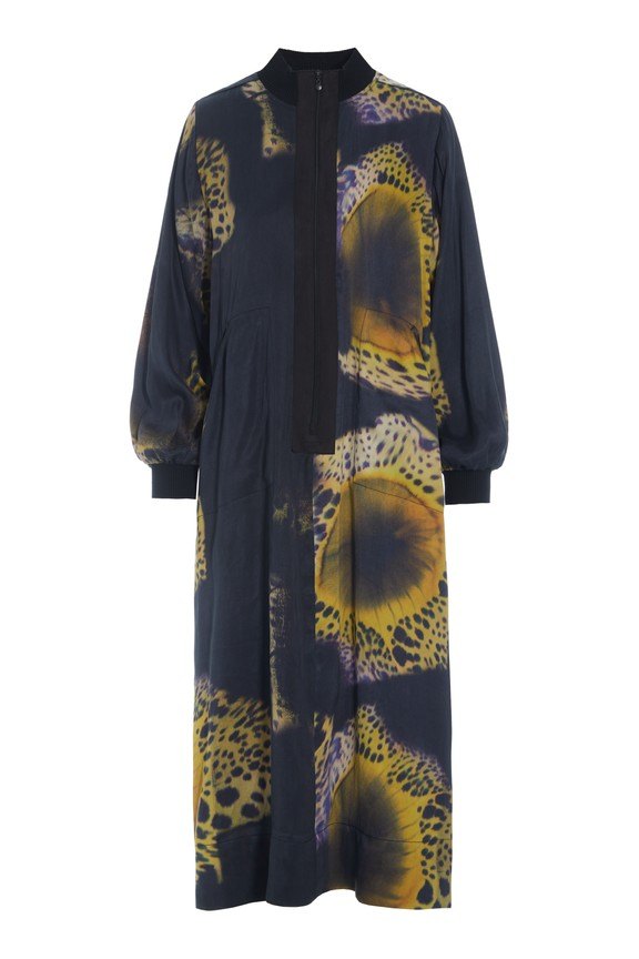 Shinobe Wide Dress Yellow Orchid 15406