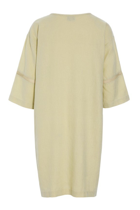 Lazy Linen Dress With Panels Pernod 14982