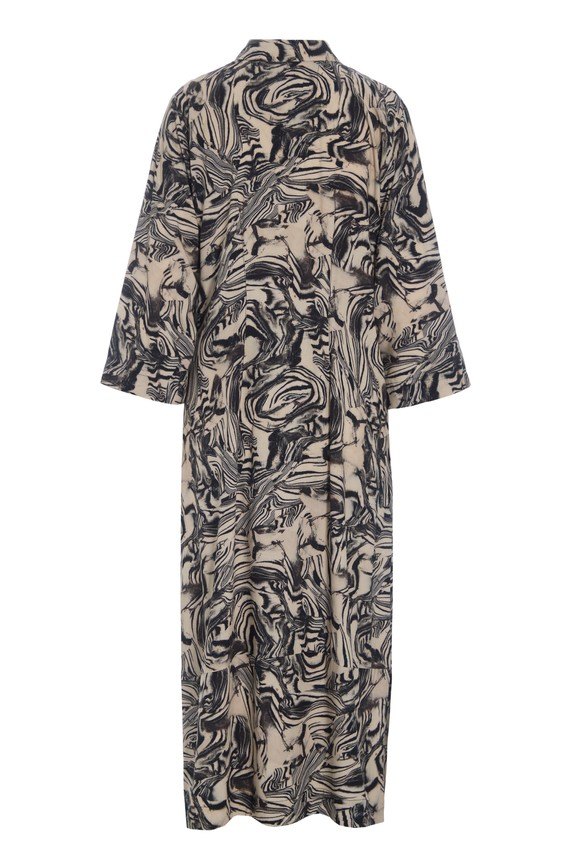 Iki Fsc Long Dress  Oysters 15294