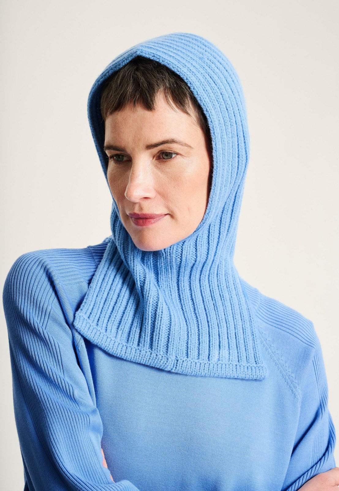 Akiko Raglan Blouse Lake Blue 15351