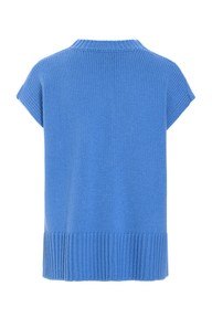 Nitto Sleeveless Blouse Lake Blue 15449