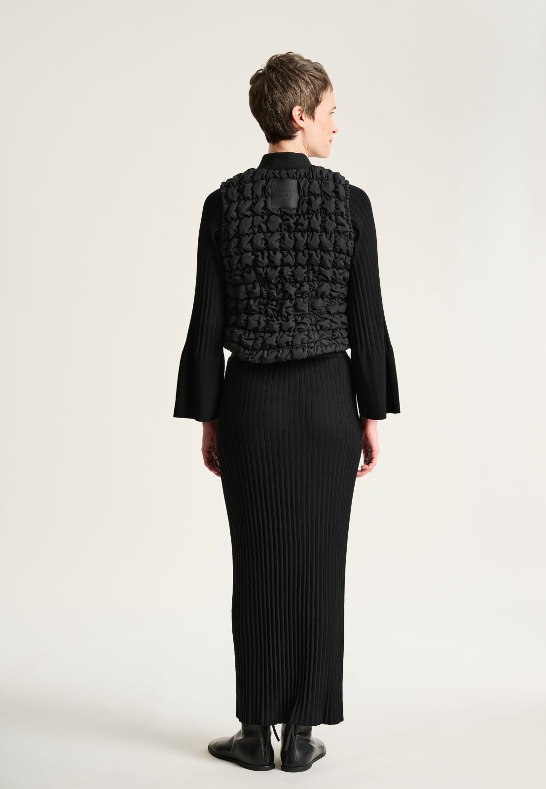 Akiko Long Skirt Black 15353