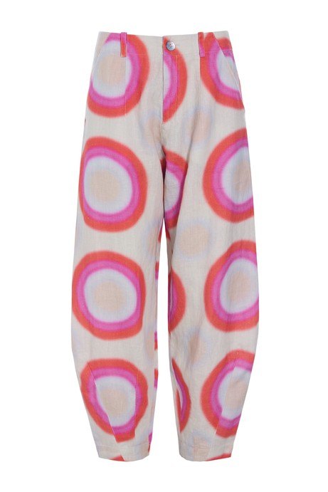 Harukaze Trousers Op Art 15203