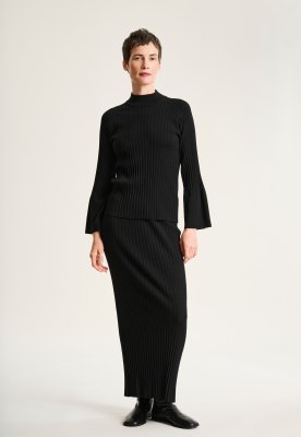 Akiko Long Skirt Black 15353
