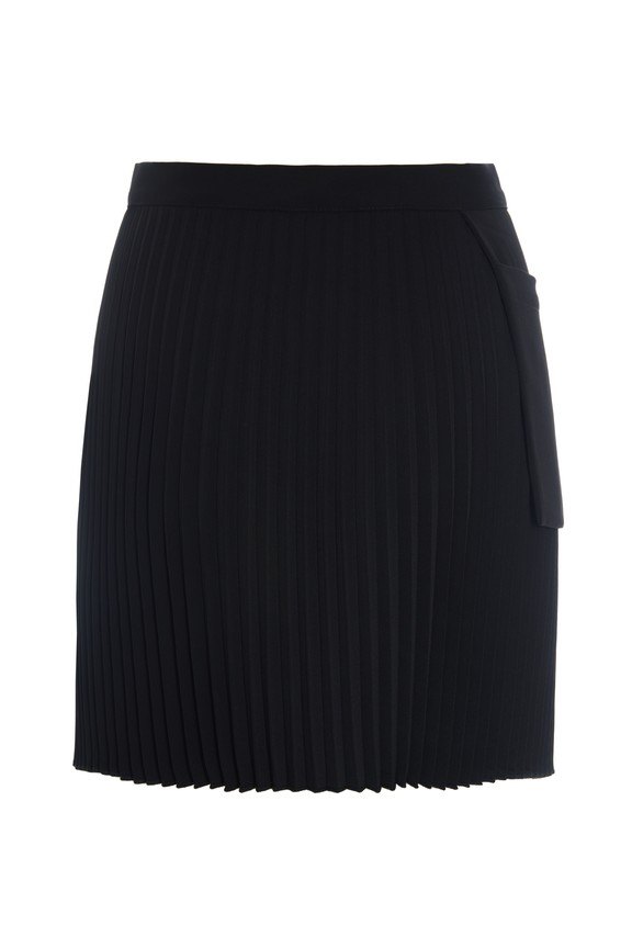 Yume Plissé Belt Black 15397
