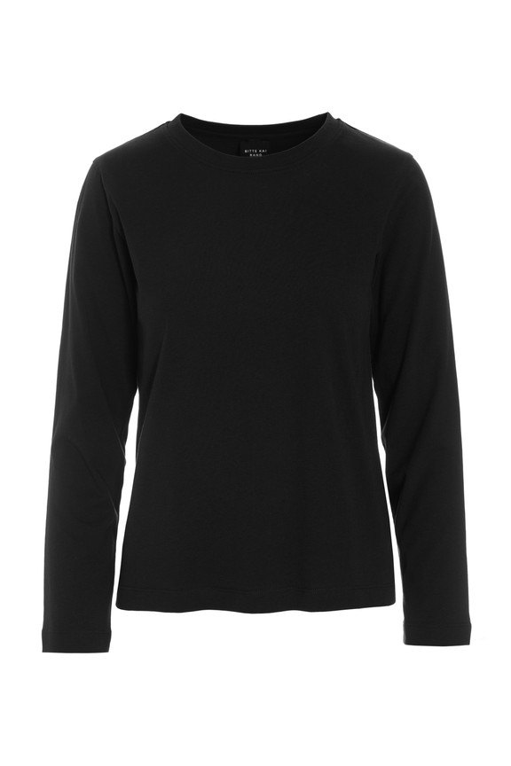 Osaka Organic Cotton Blouse Black 15320