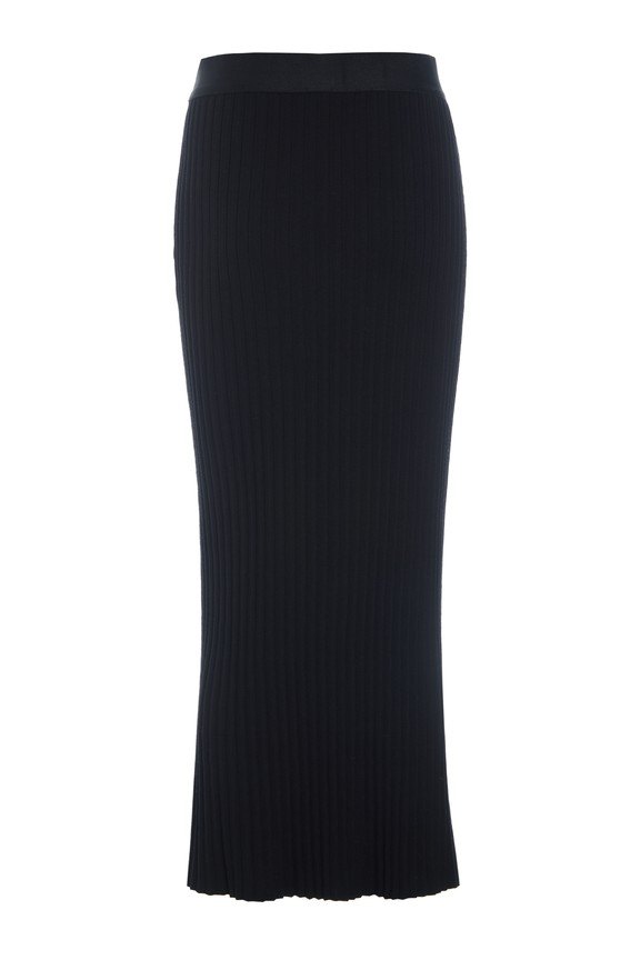 Akiko Long Skirt Black 15353