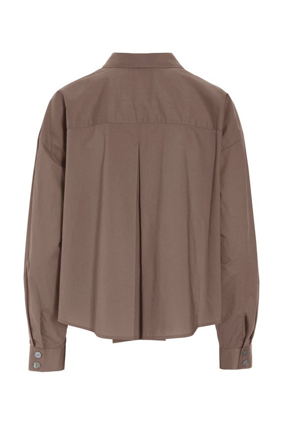 Core Cotton Shirt With Pleats Deer 15307