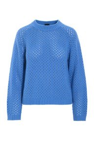Nitto Raglan Blouse Lake Blue 15446