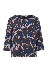 Iki Fsc Blouse Leaves 15340