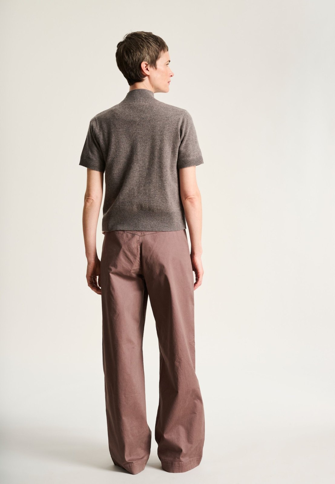 Kihon Long Straight Trousers Deer 15328
