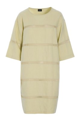 Lazy Linen Dress With Panels Pernod 14982