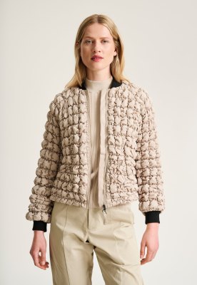 Kosei Jacket With Zipper Stone 15312