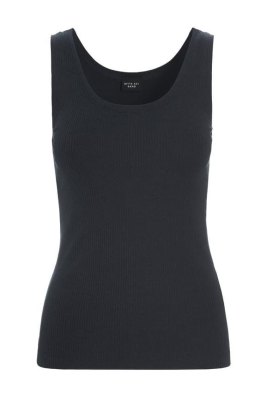 Naibu Rib Top Black 14457