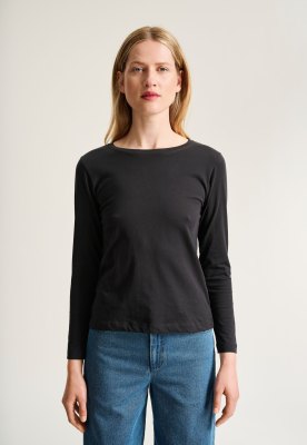 Osaka Organic Cotton Blouse Black 15320