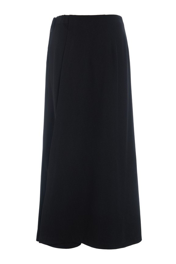 Sayaka Trousers with Skirt Black 15267