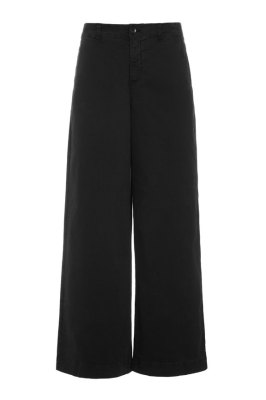 Kihon Long Straight Trousers Black 15328