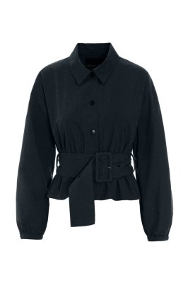 Tazuke Belted Jacket Black 15400