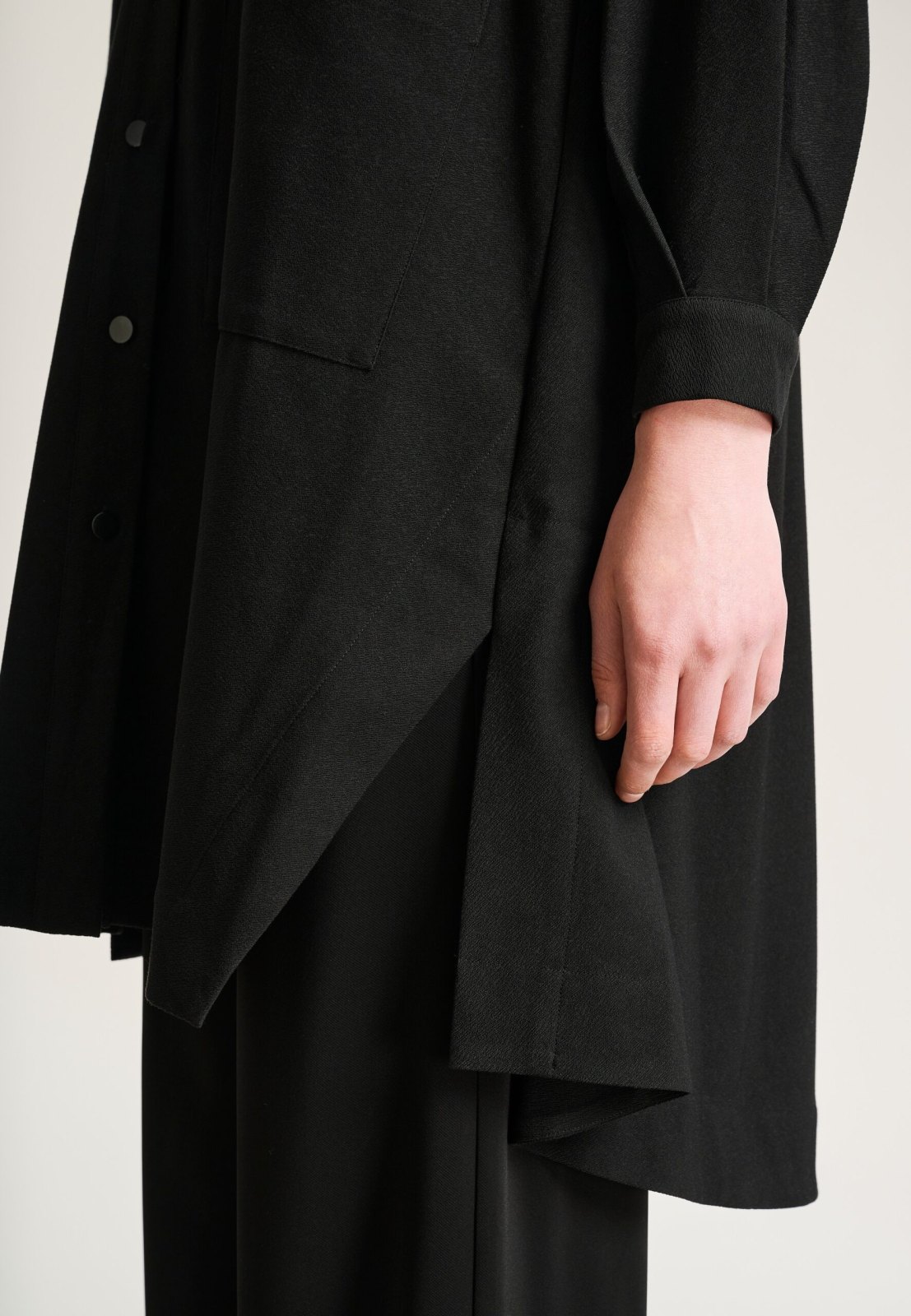 Sayaka Wide Dress Black 15264