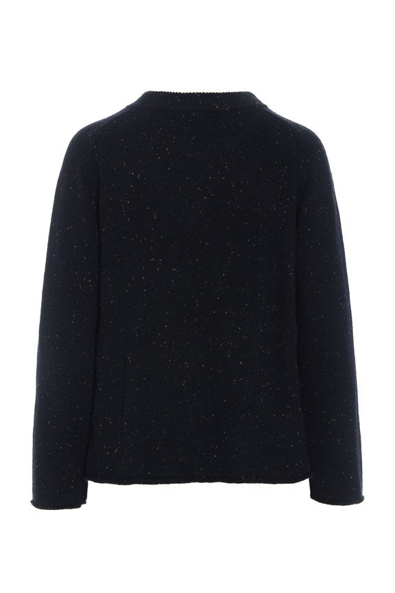 Shinabi Raglan Blouse Black with Sprinkles 15465